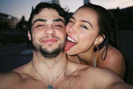 Noah Centineo often shares his love for Alexis Ren on his Instagram profile.